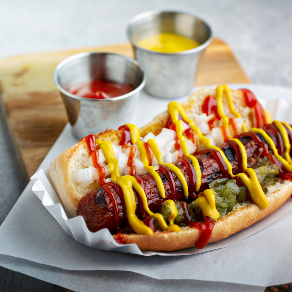 The Classic Hot Dog with Organic Flavors
