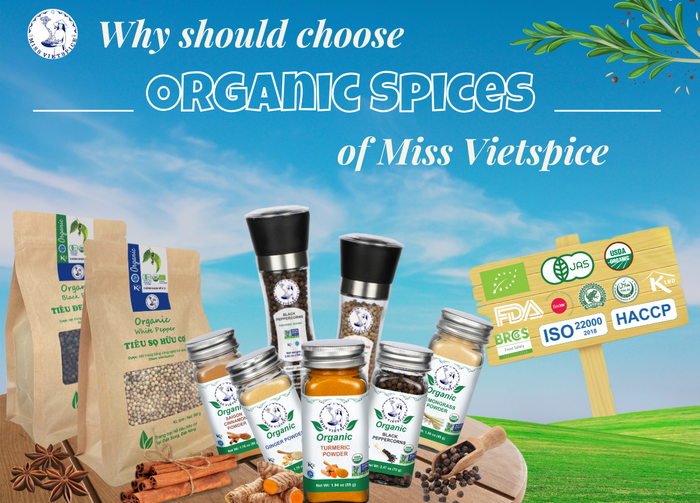 Why Choose Organic Spices from Miss Vietspice