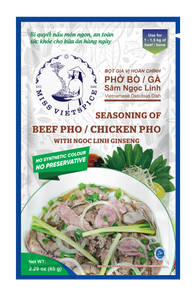 MISS VIETSPICE Chicken Pho / Beef Pho Seasoning With Ngoc Linh Ginseng