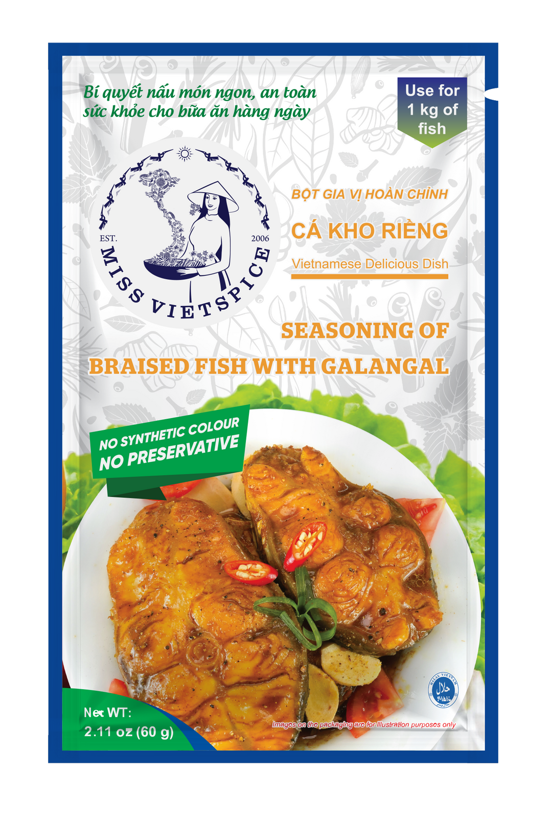 MISS VIETSPIVE Braised Fish Seasoning