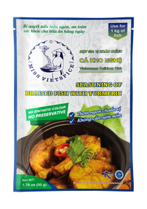 MISS VIETSPICE Seasoning Of Braised Fish With Turmeric, 50 gr, Pack of 1