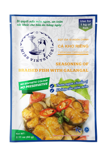MISS VIETSPICE Seasoning Of Braised Fish With Galangal, 60 gr, Pack of 1