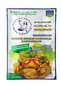 MISS VIETSPICE Seasoning Of Braised Chicken With Chilli And Lemongrass, 65 gr, Pack of 1